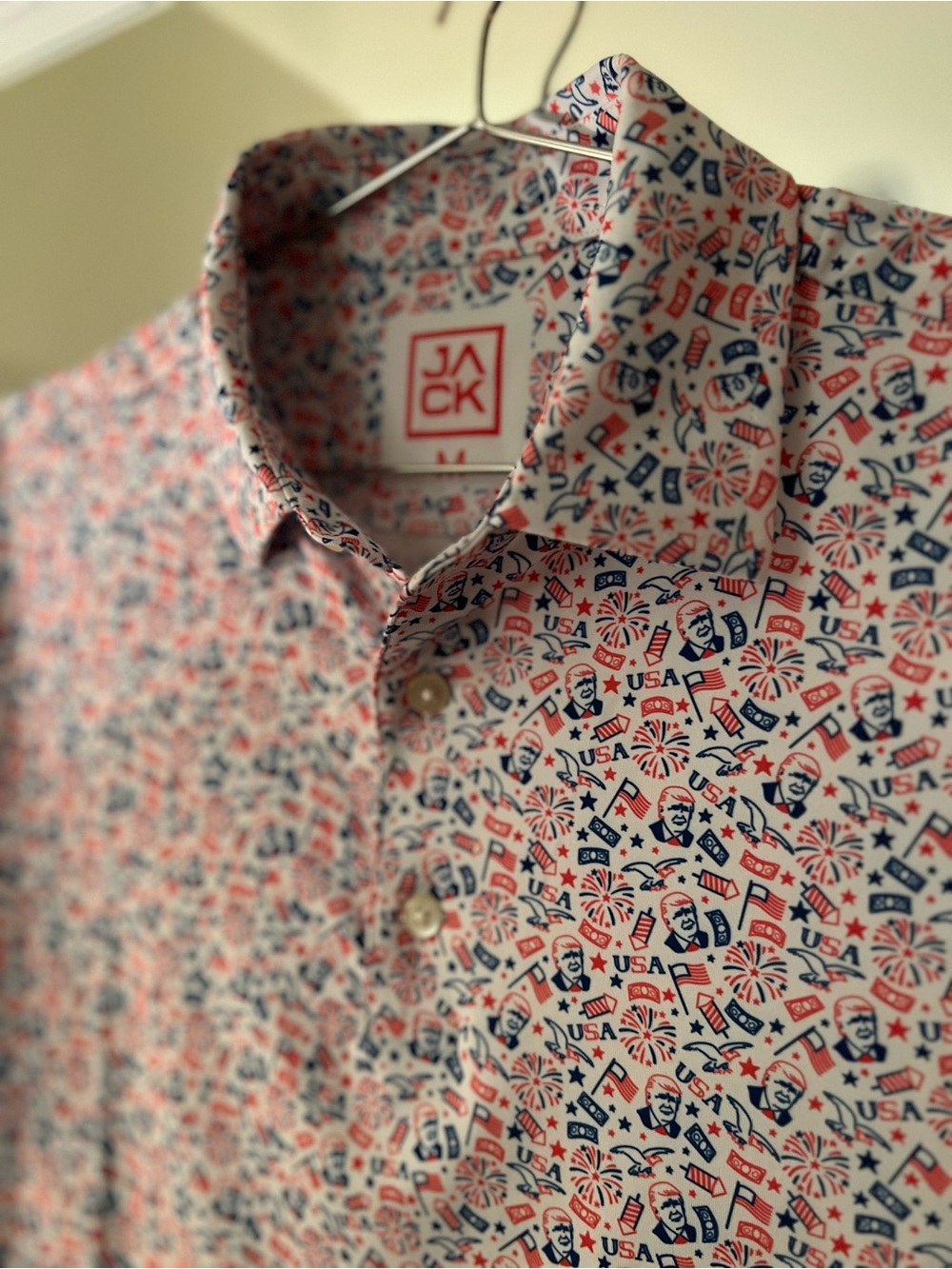Jack Golf Apparel Patriotic Polo